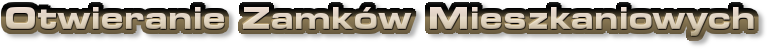 Otwieranie Zamków Mieszkaniowych Sulęcin